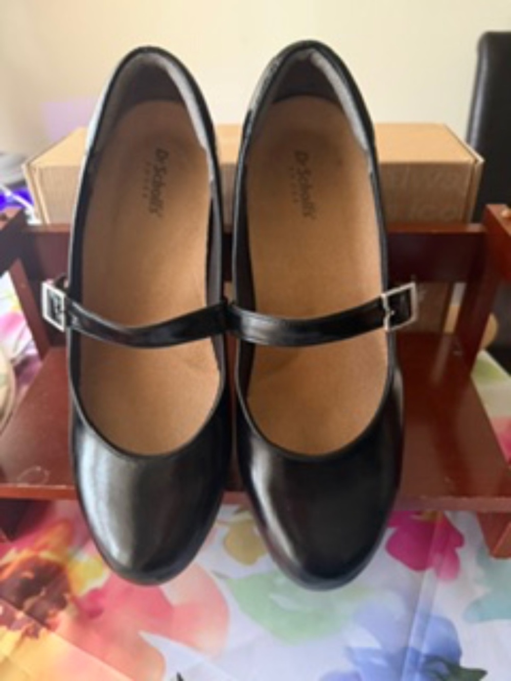 Dr. Scholl's Mary Janes-Be Ready Jane Wedge-Pre-owned